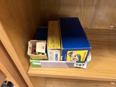 BOX OF TOY MODELS