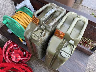 2 X JERRY CANS
