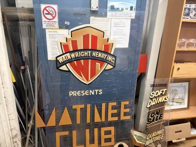 3 X MATINEE CLUB SIGNS