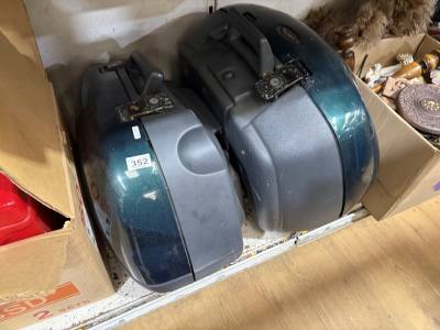 2 X MOTORBIKE BOXES