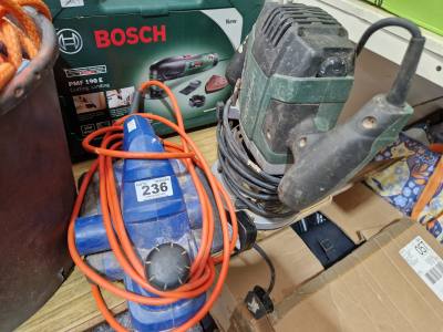 ROUTER + ELECTRIC PLANER