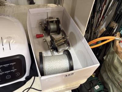 BOX OF REELS