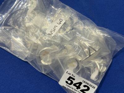 10 X NEW SILVER RINGS