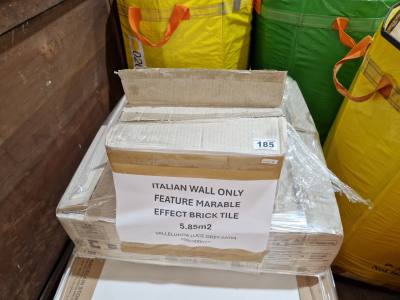ITALIAN WALL MARBLE EFFECT TILES (5.85 M2)