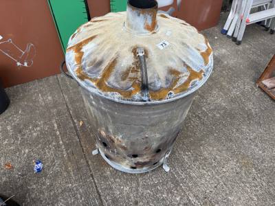 INCINERATOR BIN