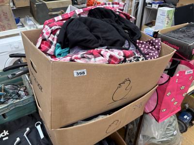 2 X BOXES CLOTHING