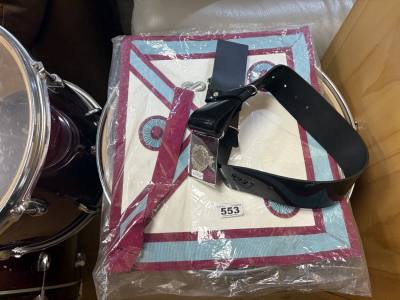 ROYAL IRISH DRESS BELT + MASONIC APRON