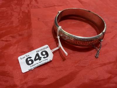 SILVER BANGLE