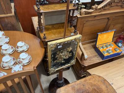 VICTORIAN FIRESCREEN