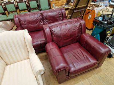 2 + 1 LEATHER SUITE