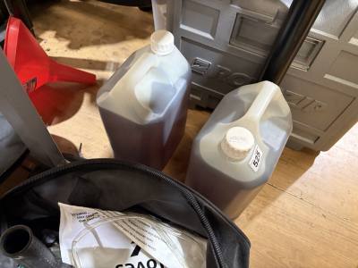 2 X BOTTLES OF DISINFECTANT