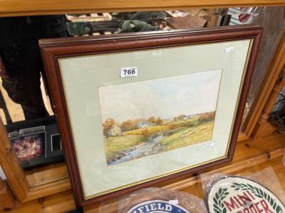 F.B DAVIS WATERCOLOUR