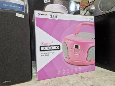 GROOVE PORTABLE CD PLAYER
