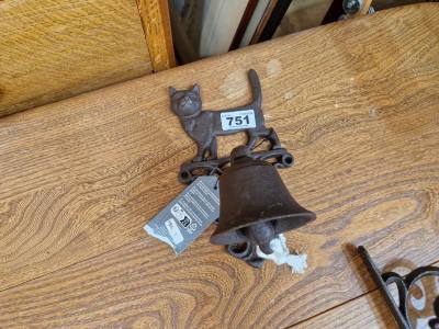 CAT DOOR KNOCKER