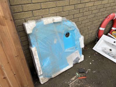 NEW CORNER SHOWER TRAY 
