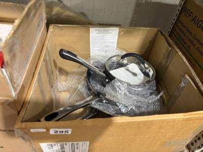 BOX OF COOKS ESSENTIALS COOKWARE