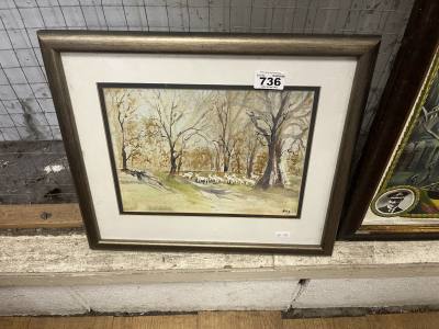 N. M. DOBSON WATERCOLOUR