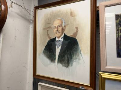 JACK MCQUAID PORTRAIT BY JOHN HARROLD