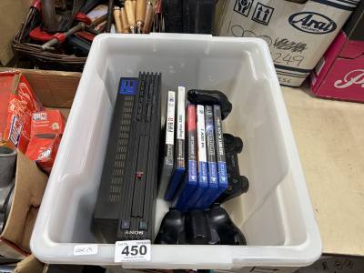 PS2 CONSOLE + PS3 + 4 GAMES ETC