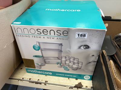 NEW STERILISER AND BOTTLE WARMER SET