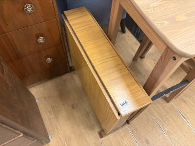 SMALL DROP LEAF TABLE