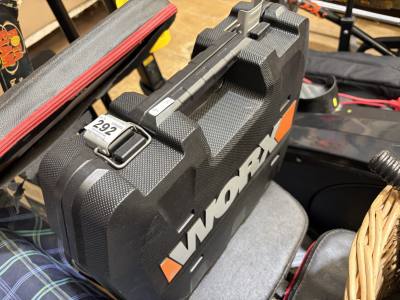NEW CASED BATTERY DRILL