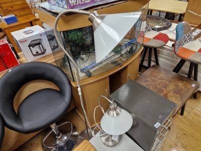 FLOOR LAMP + TABLE LAMP