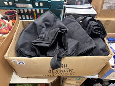 BOX OF GUITAR BAGS