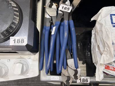 5 X CUTTING PLIERS