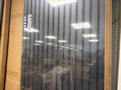 4 X BLACK OAK COMPOSITE WALL PANELS