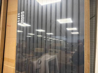 4 X BLACK OAK COMPOSITE WALL PANELS