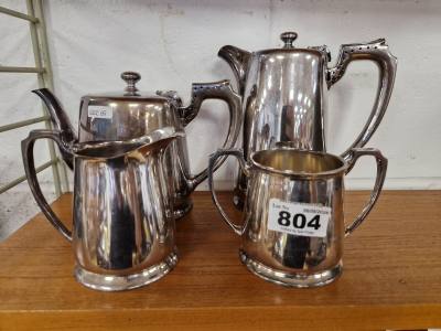 HOTEL SILVERPLATE TEA SET