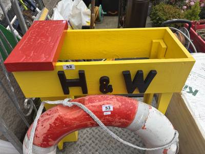 HARLAND + WOLFF PLANTER