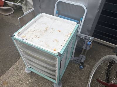 STEP LADDERS + TROLLEY + OTHER