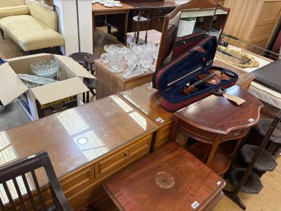 MAHOGANY 2 PIECE BEDROOM SUITE