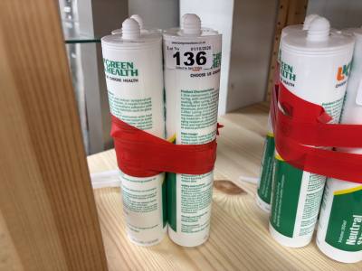 4 X TUBES NEUTRAL SILICONE STRUCTURAL SEALANT