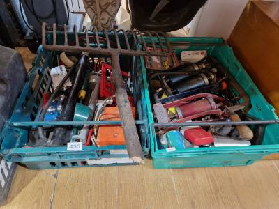 2 X BOXES OF TOOLS
