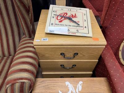 OAK EFFECT BEDSIDE