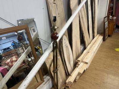 BRASS STANDING LAMP