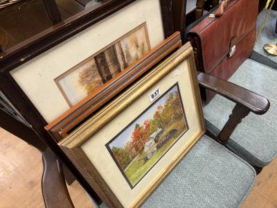3 X DEYERMOND PAINTINGS 