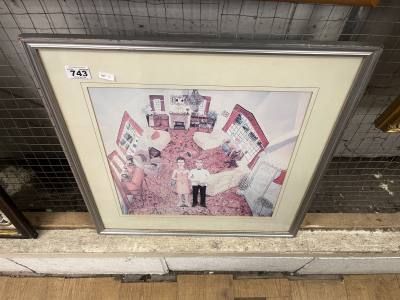 ULSTER MUSEUM A. GREEN PRINT