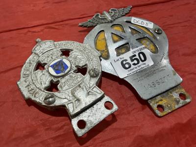 2 X CAR BADGES