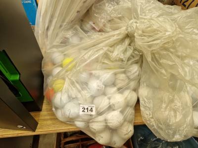 BAG OF GOLF BALLS