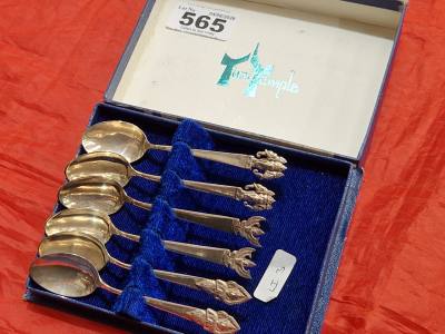 6 X SILVER SPOONS
