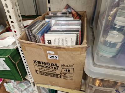 BOX OF CD'S