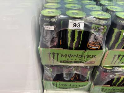 2 X CASES OF ORIGINAL MONSTER