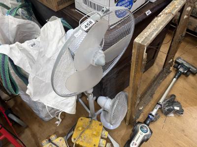 2 X ELECTRIC FANS