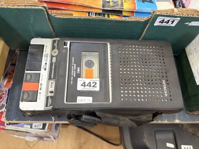 HITACHI TAPE PLAYER