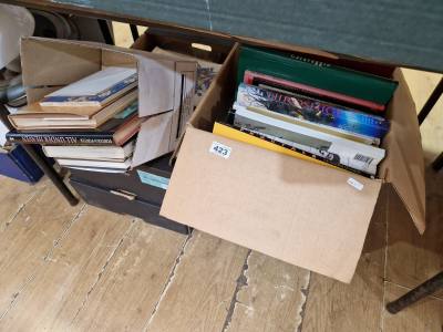 5 X BOXES OF ART + COLLECTABLES BOOKS