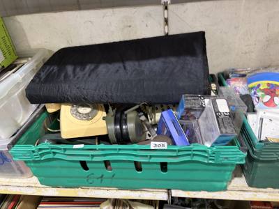 BOX OF PHONES